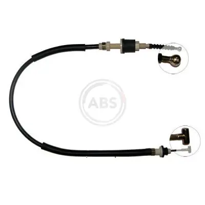 Cable de accionamiento, accionamiento del embrague A.B.S. K24750 Máxima Calidad